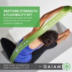 Gaiam Restore Power and Flexibility Resistance Band Equipment Set - Image 3