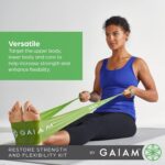 Gaiam Restore Power and Flexibility Resistance Band Equipment Set - Image 5