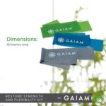 Gaiam Restore Power and Flexibility Resistance Band Equipment Set - Image 6