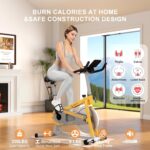 Train Bikes for House,Indoor Biking Bike with Adjustable Friction,B... - Image 3
