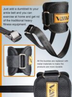 VAIIO Adjustable Weight Dumbbell Ankle Straps, Ankle Bands for Working... - Image 4