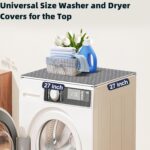 2 PCS Washer and Dryer Covers for the Prime, 27'' x 27'' Washer and Drye... - Image 3