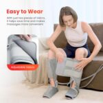 COMFIER Leg Massager for Circulation with Warmth,Air Compression Calf Ma... - Image 4