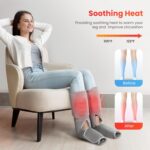 COMFIER Leg Massager for Circulation with Warmth,Air Compression Calf Ma... - Image 6