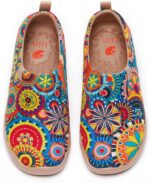 UIN Girls's Blossom Slip On Footwear Colourful Snug Light-weight Artwork... - Image 3