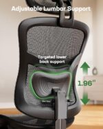 Marsail Ergonomic Mesh Workplace Chair: Mesh Pc Desk Chair with Adj... - Image 5