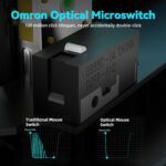 ATTACK SHARK V5 Wi-fi Gaming Mouse with 42000 DPI -PAW3950 MAX Sens... - Image 4