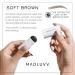MADLUVV Forehead Stamp Refill* - Coloration Stamp for Brows & Root Contact Up for... - Image 3