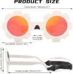 Bouryo Versatile Child Polarized Flower Sun shades with Strap Bendable F... - Image 8