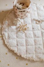 Pehr Child Play Mat, Flower Patch | Extremely-Gentle Quilted 100% Cotton Exte... - Image 3