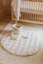 Pehr Child Play Mat, Flower Patch | Extremely-Gentle Quilted 100% Cotton Exte... - Image 4