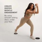 PVOLVE Gliding Discs for House Exercises Train and Health Gear ... - Image 3