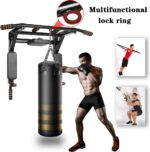 NEWAN Pull Up Bar Wall Mounted Chin Up Bar Multi-Grip Full Physique Streng... - Image 4