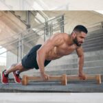 Pushup Stands - Wood Push Up Bars Health club Gear Tools with Anti-Slid ... - Image 5