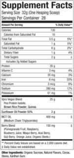 Plant Primarily based Protein | 2lbs | 20g of Protein | Submit Exercise Muscle Reco... - Image 4