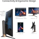 ASUS ROG Swift 27” 1440P Gaming Monitor (PG279QM) - WQHD (2560 x 1440)... - Image 6
