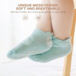 Non Slip Grip Ankle Child Socks 12 Pack for Toddler Boys and Ladies Youngsters... - Image 3