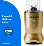 nutribullet Extremely Private Blender NB50500BR, 32 oz, Brass - Image 5
