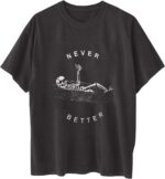 Classic Shirts for Girls Cute Graphic Tee Spring Quick Sleeve Tops Ove... - Image 4