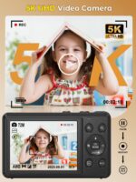 Digital Digicam 5K 72MP UHD Autofocus Level and Shoot Digital Cameras f... - Image 4