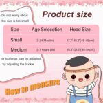 2 Pack Toddler Child Solar Hat Children Summer season Hats UPF 50+ Seashore Caps Alter... - Image 7