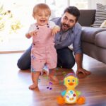 Child Musical Duck Toy Dancing Crawling Tummy Time, Mild Up Toddler Toy... - Image 4