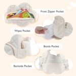 mommore Quilted Diaper Bag Backpack, Small Child Baggage, Light-weight Mini... - Image 5