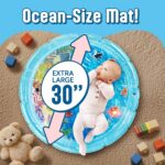 SplashEZ Lights Up Tummy Time Water Mat for Infants, 30" X-Massive Child W... - Image 5