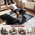 XDDIAS Adjustable Weight Bench, Exercise Bench with Leg Extension and P... - Image 5