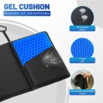 Bike Seat Cushion for Recumbent Bike & Journey | Foldable Padded Gel Ex... - Image 5