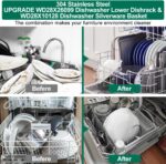 UPGRADED 304 Stainless Metal WD28X26099 WD28X24396 Dishwasher Decrease Ra... - Image 6