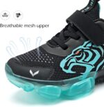 JMFCHI Boys Women Children' Sneakers Knitted Mesh Sports activities Footwear Breathable ... - Image 5