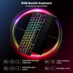 Snpurdiri 60% Wired Gaming Keyboard, RGB Backlit Extremely-Compact Mini Ke... - Image 3