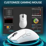 ATTACK SHARK R1 Wi-fi Gaming Mouse,Tri-Mode Connection (2.4G/Wired/... - Image 6