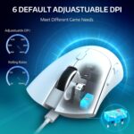 ATTACK SHARK R1 Wi-fi Gaming Mouse,Tri-Mode Connection (2.4G/Wired/... - Image 8