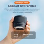 VILTROX 20mm F2.8 FE for Sony E Mount Lens,AF 20mm f/2.8 E Mount Full ... - Image 4