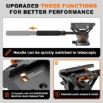 Skilled Digicam Monopod with Ft, 73.2 inch Aluminum Moveable Tra... - Image 3