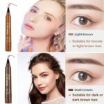 AWCCXMYM 3PCS Darkish Brown Eyebrow Pencils for Girls Waterproof Lengthy-Las... - Image 6