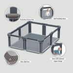 G TALECO GEAR Foldable Playpen for Infants and Toddlers, 59"x71" Portab... - Image 4