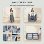 G TALECO GEAR Foldable Playpen for Infants and Toddlers, 59"x71" Portab... - Image 7