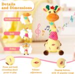Dancing Speaking Giraffe Toy, Stuffed Animal Child Toy Repeating What Yo... - Image 6