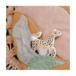 Crane Child Exercise Mat with Interactive Toys, Safari Zoo Themed Tummy... - Image 9