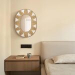 Briful Bohomain Wall Mirror Oval Ornamental Mirror Seagrass Wall-Mount... - Image 5