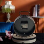 Classic Desk Clock, 8 Inches Silent Non-Ticking Battery Operated Steel... - Image 6
