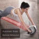 Stomach Wheel Curler with Resistance Spring, 14.6"W Automated Reboun... - Image 7