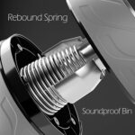 Stomach Wheel Curler with Resistance Spring, 14.6"W Automated Reboun... - Image 9