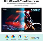 InnoView Moveable Monitor 18.5 inch 100HZ 120% sRGB, 1080P FHD IPS Lar... - Image 4