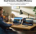 InnoView Moveable Monitor 18.5 inch 100HZ 120% sRGB, 1080P FHD IPS Lar... - Image 5