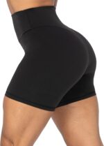 Sunzel No Entrance Seam Excessive Waist Biker Shorts for Ladies, Squat Proof Yo... - Image 4