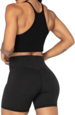 Sunzel No Entrance Seam Excessive Waist Biker Shorts for Ladies, Squat Proof Yo... - Image 6